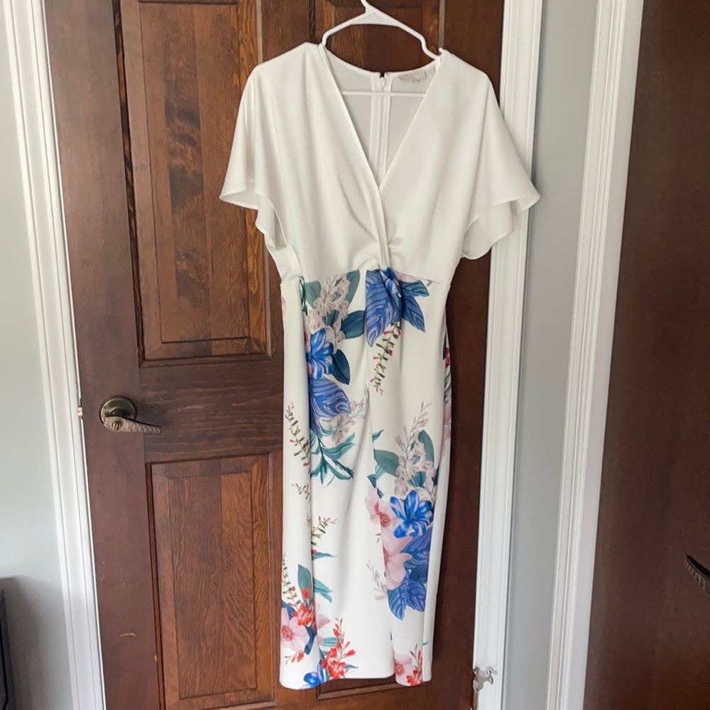 Beautiful Ted Baker midi dress only worn once